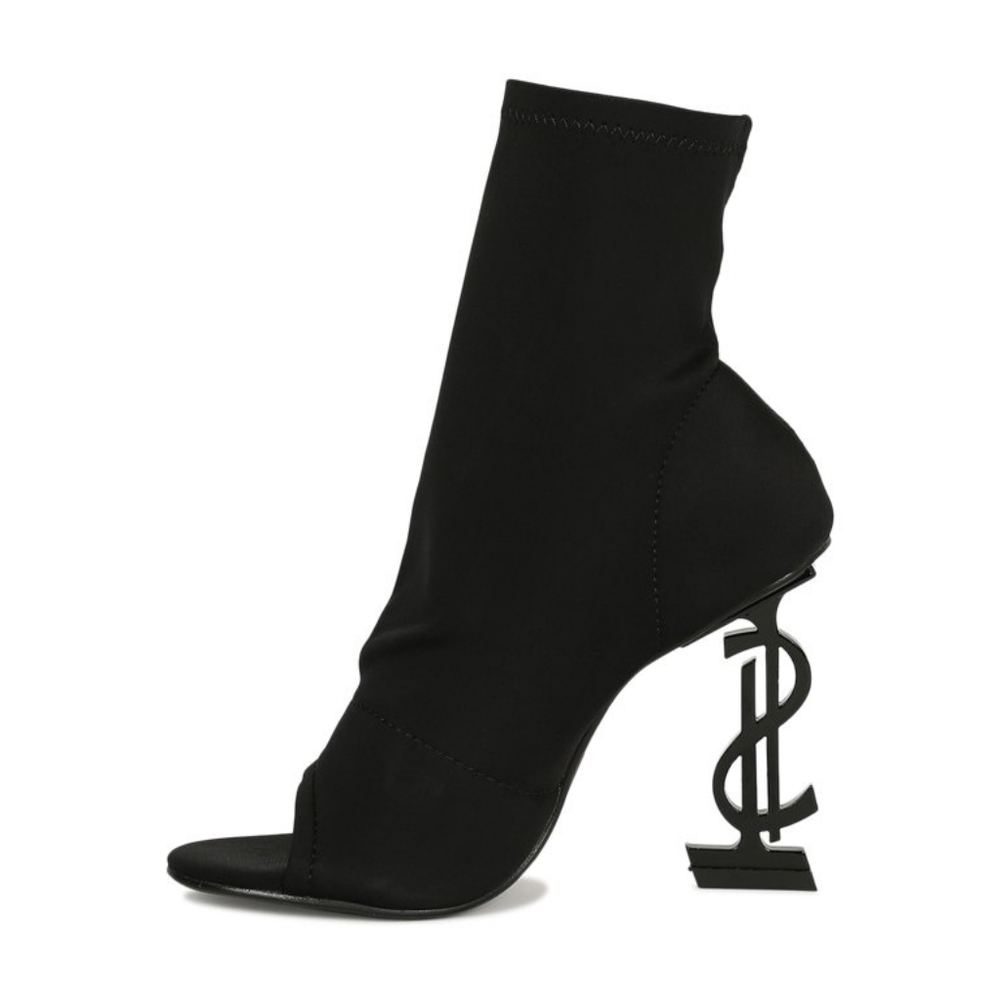 Black Looks Like Money Heels - Picture 3 of 6